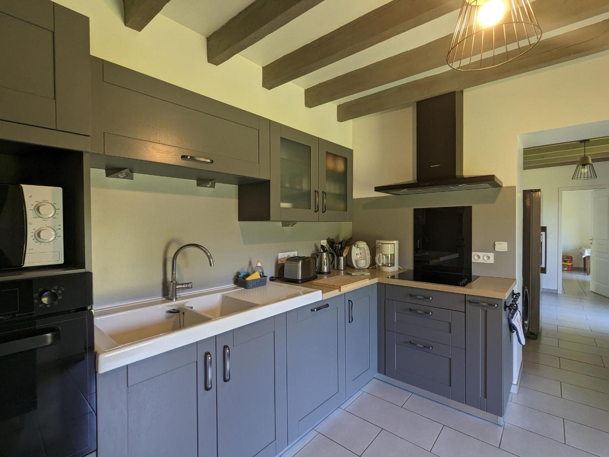 Grande Ferme Renovee Avec Jardin Et Loisirs A Proximite - Fr-1-591-155 Pouligny-Notre-Dame Exterior foto