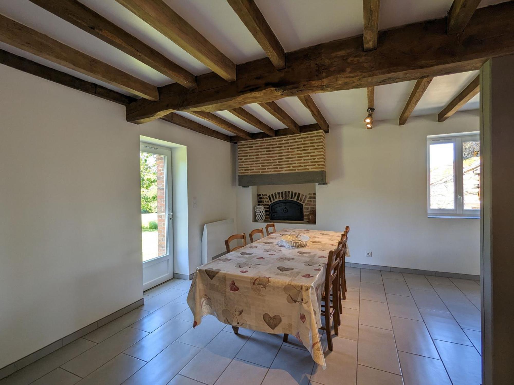 Grande Ferme Renovee Avec Jardin Et Loisirs A Proximite - Fr-1-591-155 Pouligny-Notre-Dame Exterior foto