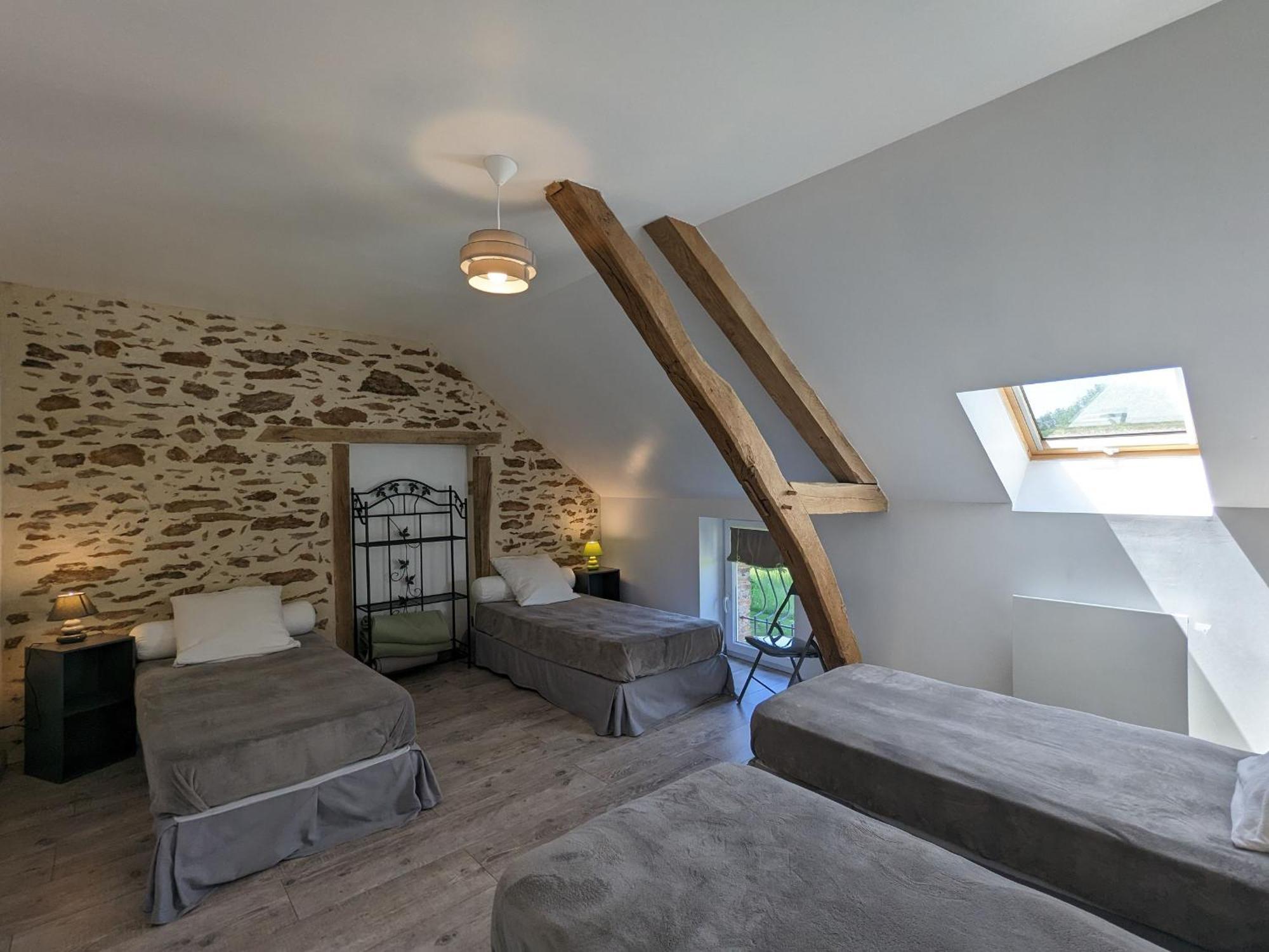 Grande Ferme Renovee Avec Jardin Et Loisirs A Proximite - Fr-1-591-155 Pouligny-Notre-Dame Exterior foto